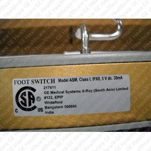 Foot Switch Assembly 00-881060-03 Foot Switch Assembly 00-881060-03