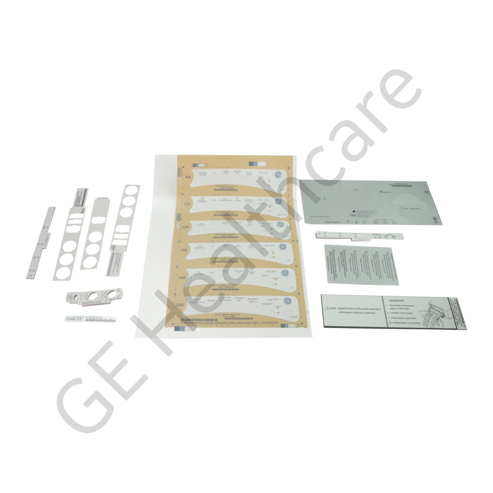 FRU LABEL KIT CORO 250CX LANG 4 FRU LABEL KIT CORO 250CX LANG 4