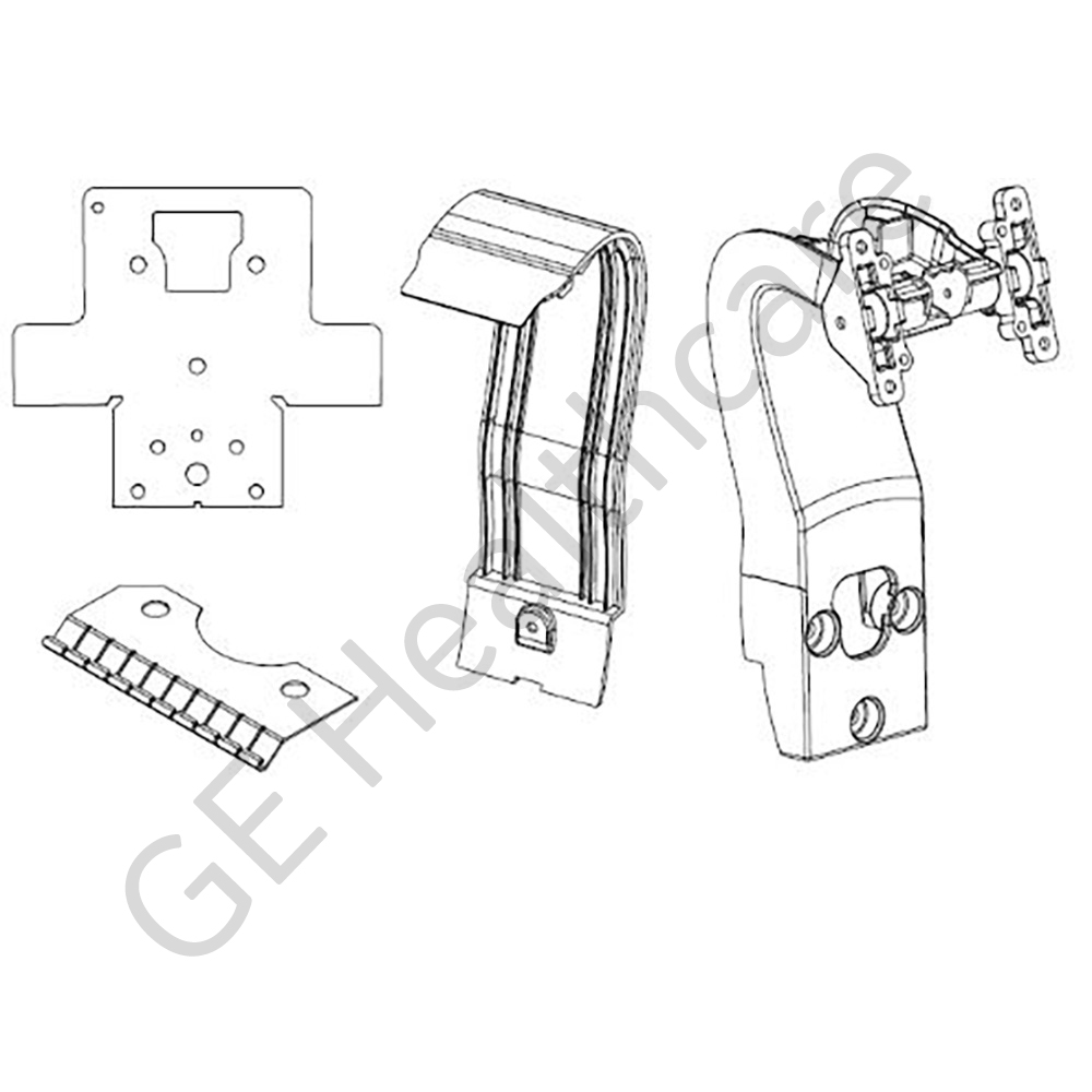 DISPLAY ARM-NECK BRACKET AND CONTACT GROUND KIT MAC VU360