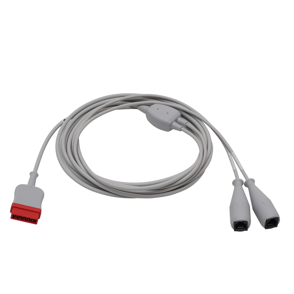 IBP Cable, ICU Medical Transpac-IV, Dual, 1.2 m/4 ft., 1/pack IBP Cable, ICU Medical Transpac-IV, Dual, 1.2 m/4 ft., 1/pack