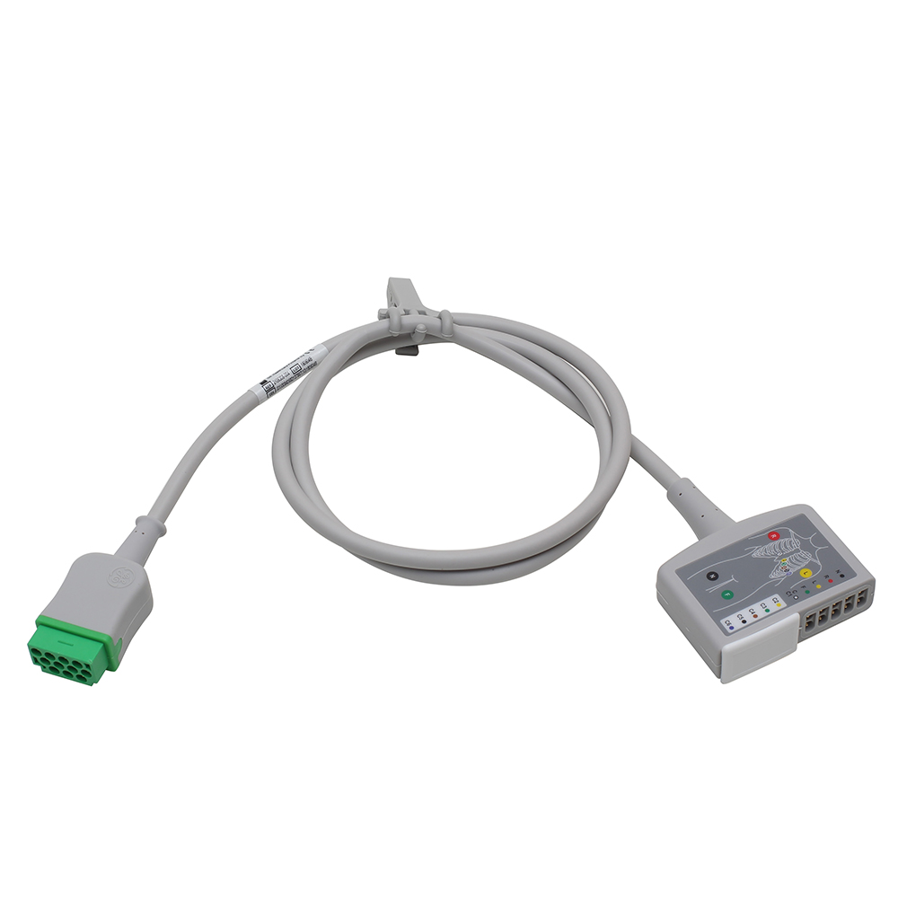 ECG Trunk Cable, 12-lead, IEC, 1.2 m/4 ft. ECG Trunk Cable, 12-lead, IEC, 1.2 m/4 ft.