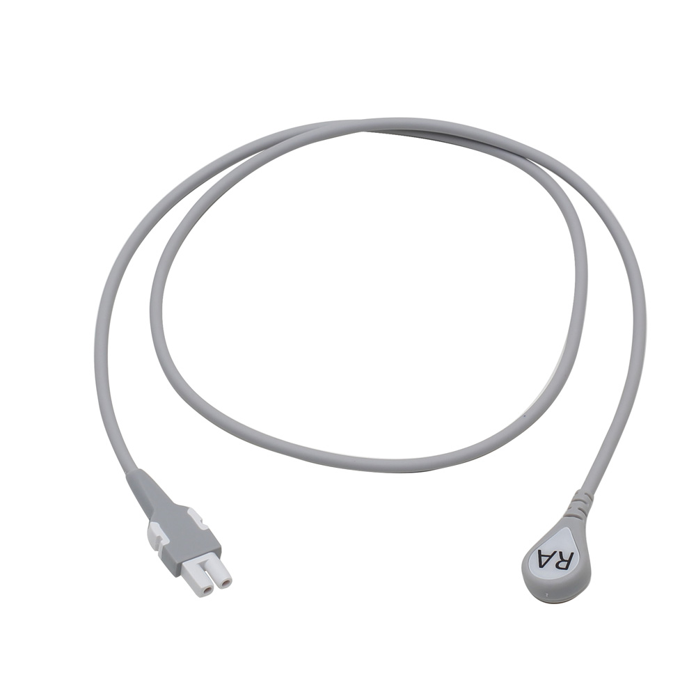 Replacement ECG Leadwire, snap, RA, AHA 74 cm/ 29 in, 1/pack Replacement ECG Leadwire, snap, RA, AHA 74 cm/ 29 in, 1/pack