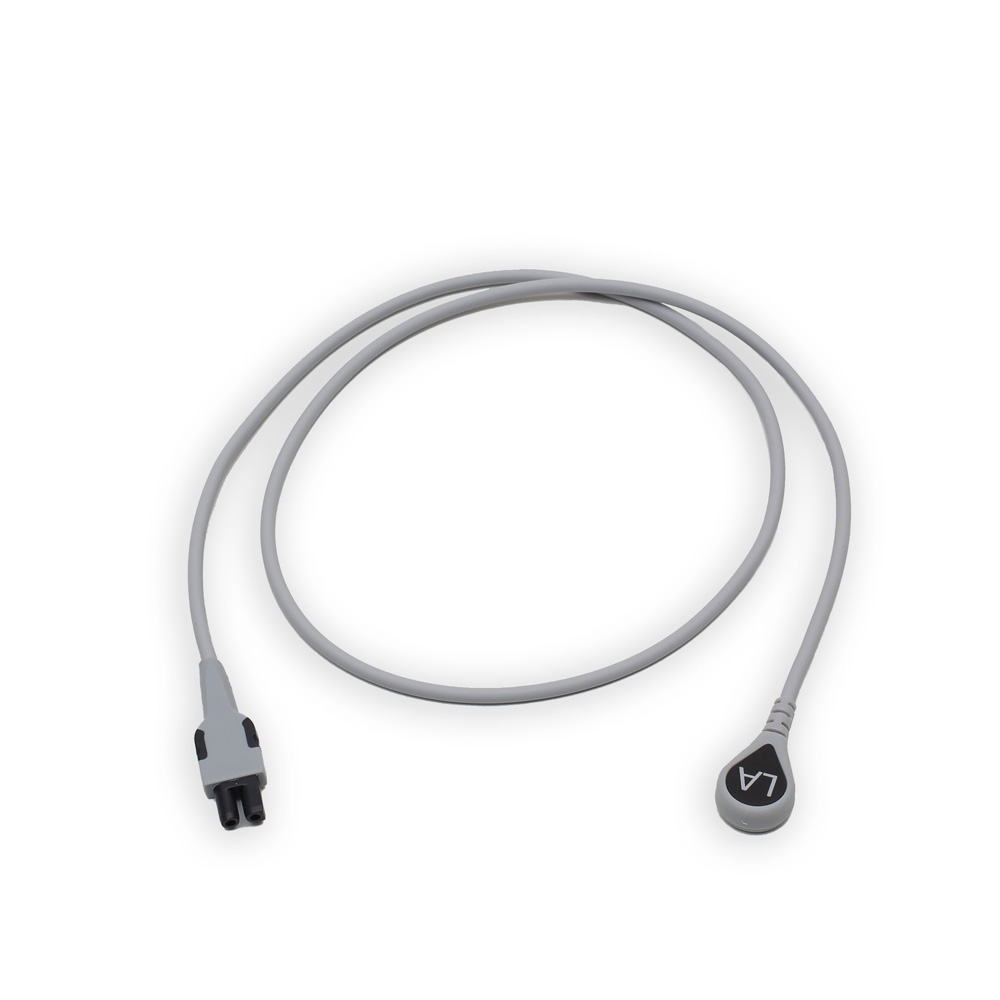 Replacement ECG Leadwire, snap, LA, AHA, 74 cm/ 29 in, 1/pack Replacement ECG Leadwire, snap, LA, AHA, 74 cm/ 29 in, 1/pack