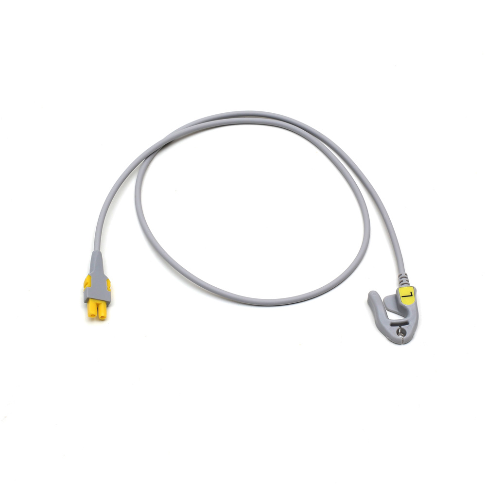 Replacement ECG Leadwire, grabber, YEL L, IEC, 74 cm/ 29 in, 1/pack