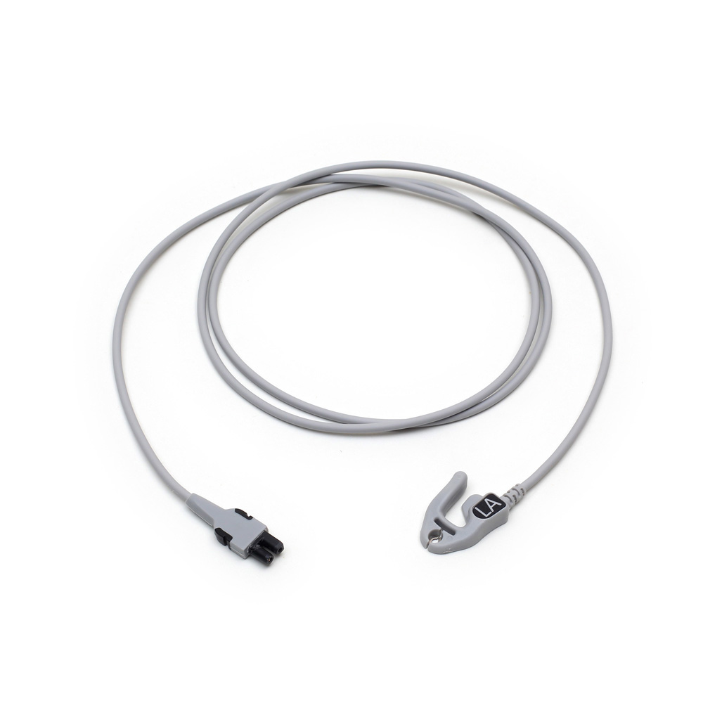 Replacement ECG Leadwire, grabber, BLK LA, AHA, 130 cm/ 51 in, 1/pack Replacement ECG Leadwire, grabber, BLK LA, AHA, 130 cm/ 51 in, 1/pack