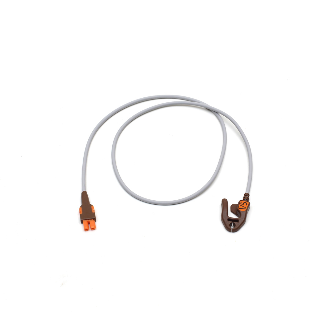 Replacement ECG Leadwire, Grabber, ORG V, AHA, 74cm (29