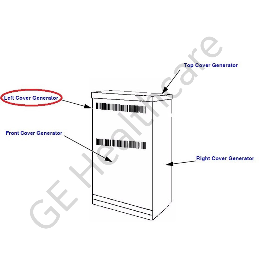 Generator Left Cover Generator Left Cover