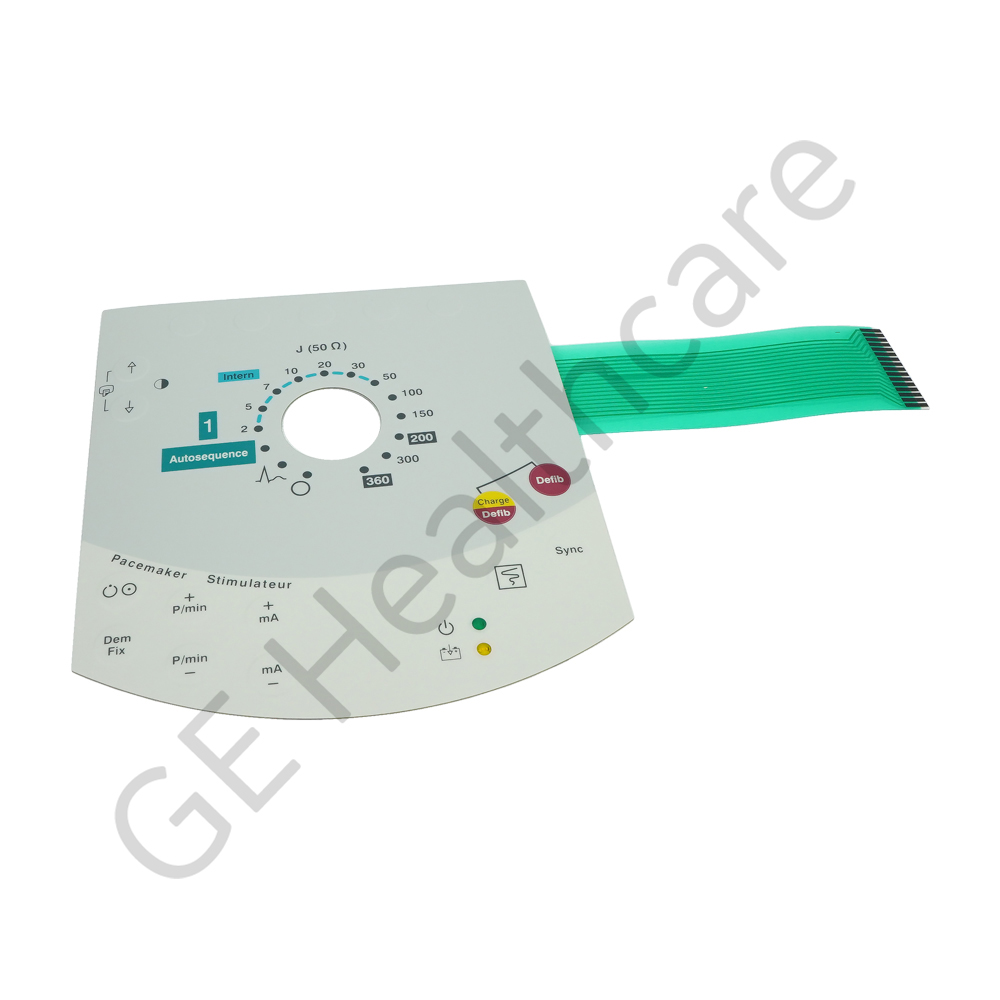 Keypad Membrane Cardioserv with Pacemaker International Keypad Membrane Cardioserv with Pacemaker International