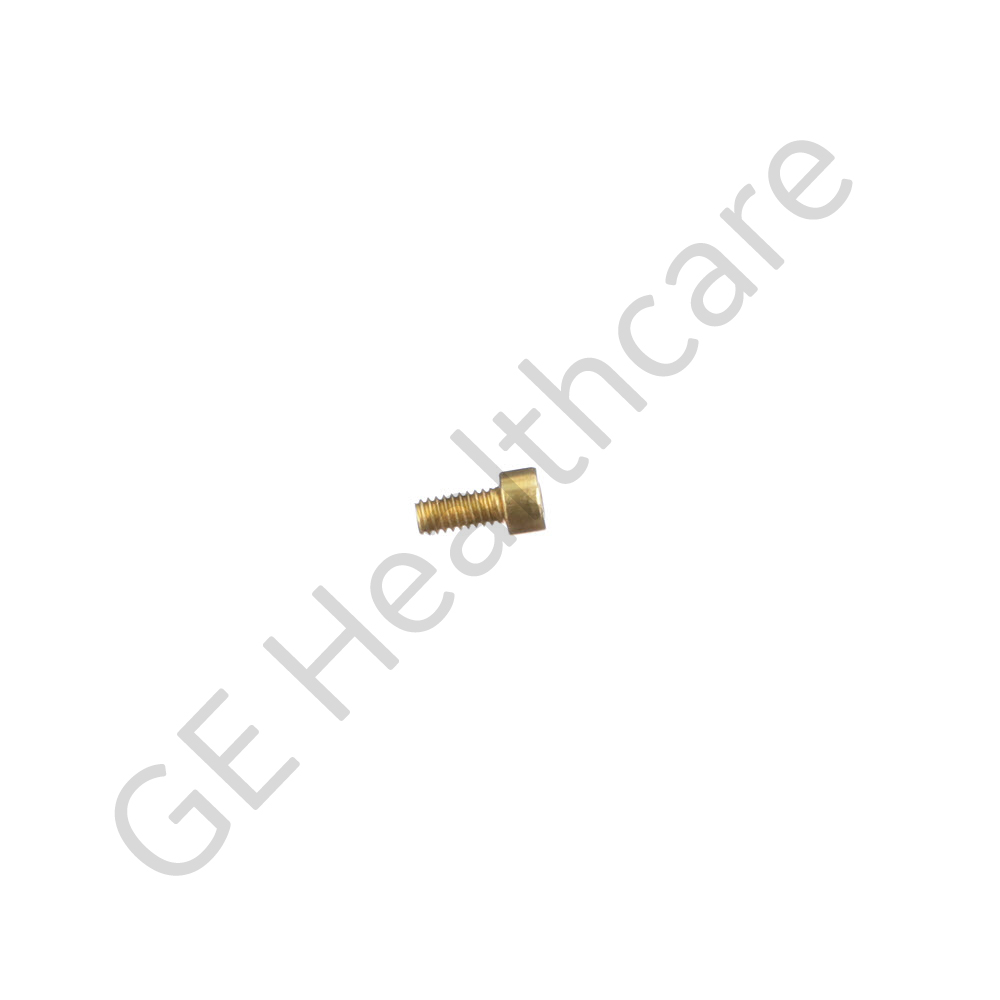 Hexagonal Socket Head Screw in 8-32 x 3 By 8 Brass Hexagonal Socket Head Screw in 8-32 x 3 By 8 Brass