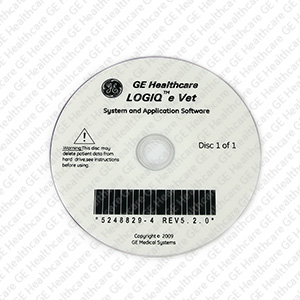 LOGIQ e Vet System Software Upgrade DVD
