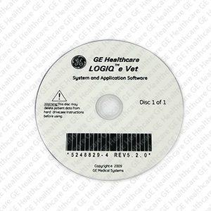 LOGIQ e Vet System Software Upgrade DVD LOGIQ e Vet System Software Upgrade DVD