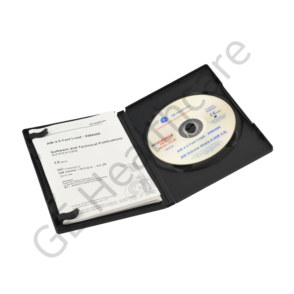 Advantage Workstation (AW) 4.5 Fast Load DVD Xw8600 5340583-6