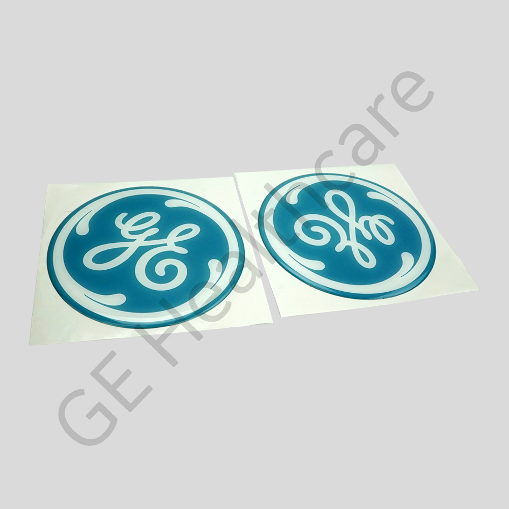 GE Logo Dome 120mm Two Labels SP