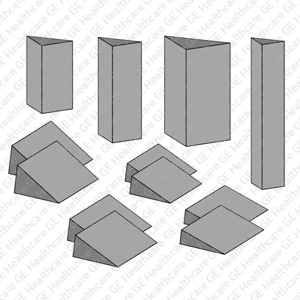 Kit of 12 Wedges Positioning Pads