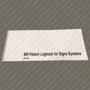 GE MRI Patient Logbooks for Signa Systems