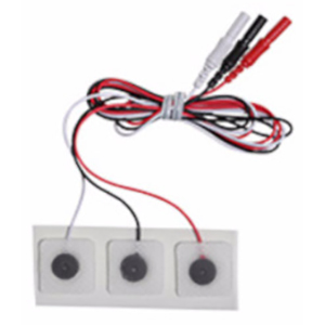 ECG PRE-WIRED ELECTRODE 3-LD AHA SQ RADIOTRANS SOLID GEL 3/STRIP 3/PCH 300/CS ECG PRE-WIRED ELECTRODE 3-LD AHA SQ RADIOTRANS SOLID GEL 3/STRIP 3/PCH 300/CS