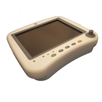 Dash™ 4000 Display w/ LCD Display Front Housing White (PUR)